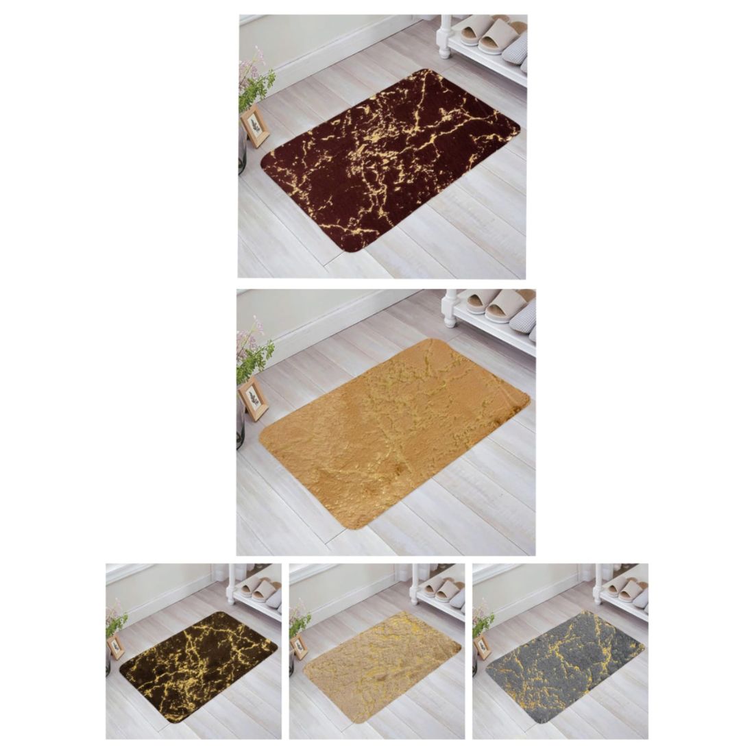 Imported Faux Fur Doormats / Bed Runners