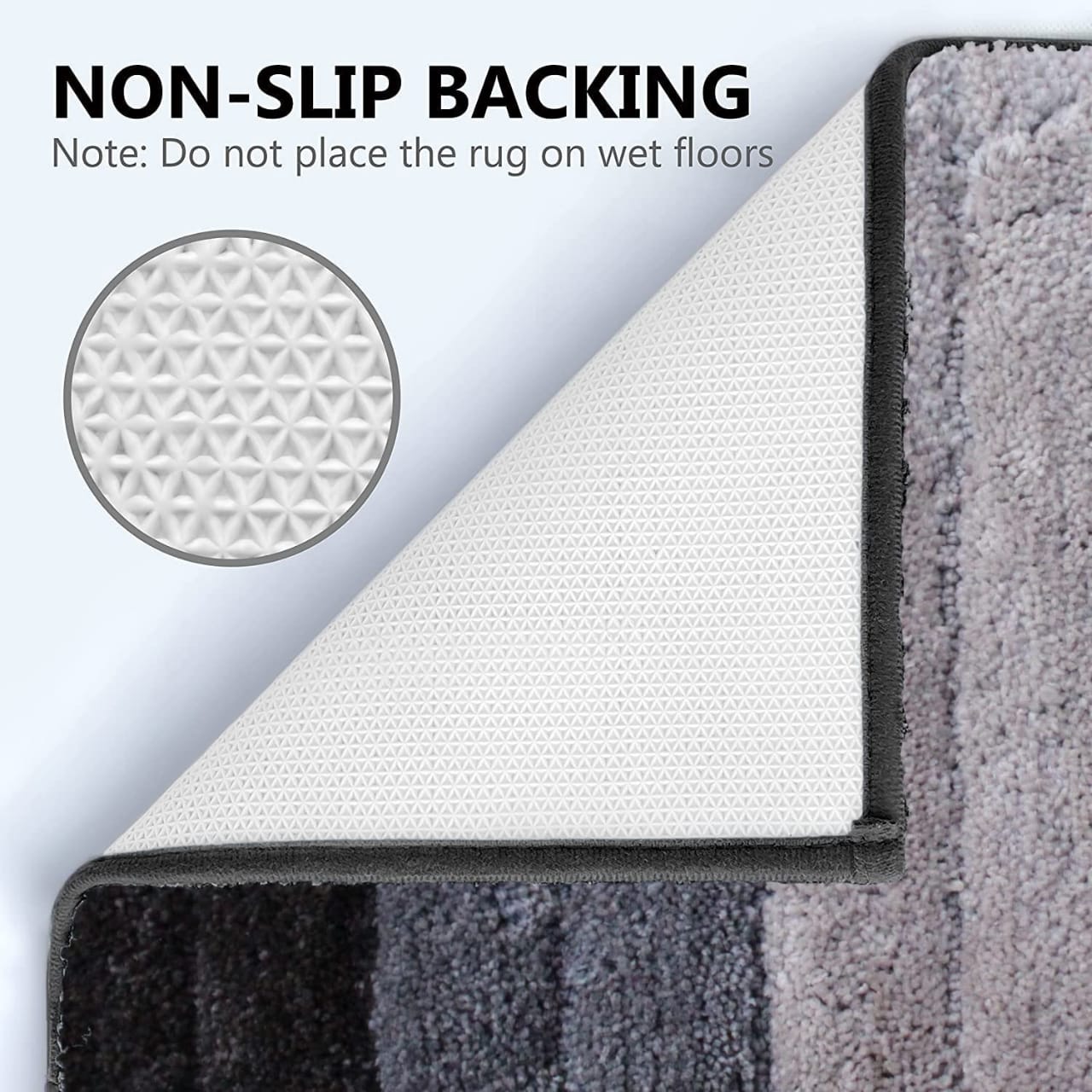 Strips High Low Bathmats / Doormats